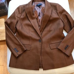 Talbots brown blazer